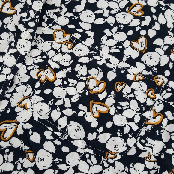 Velvet Heart Lightweight Button Front Shirt Sz 1X - Picture 5 of 8